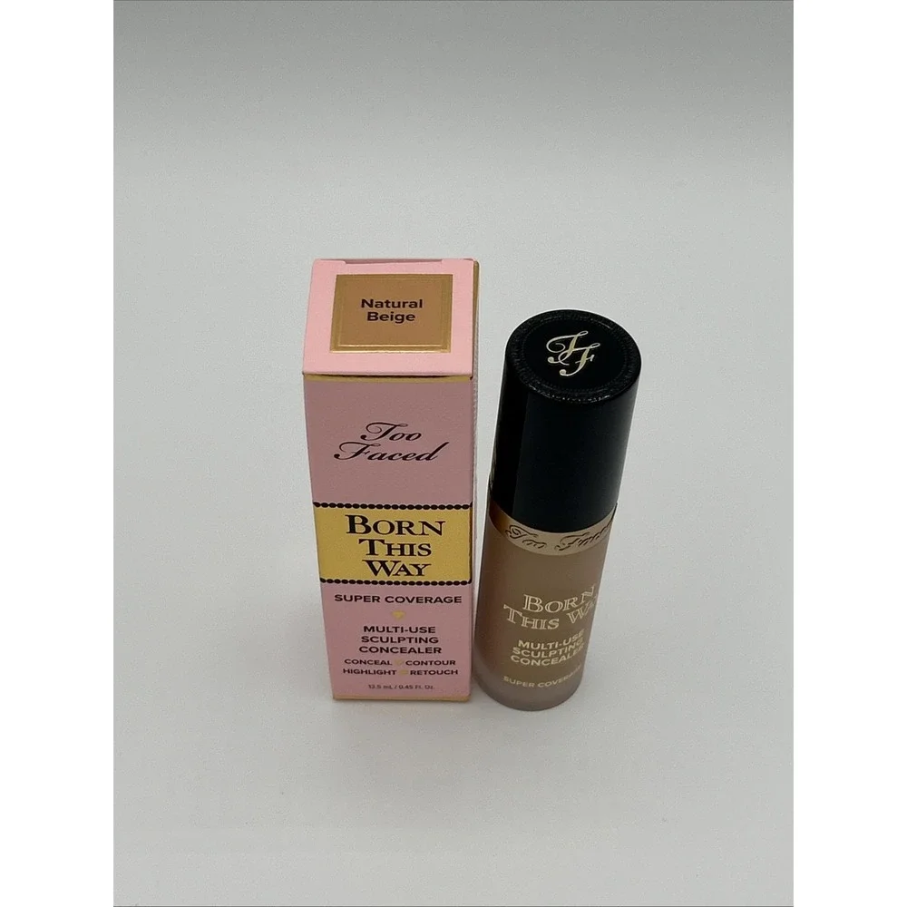 Too Faced Born This Way Super Coverage Sculpting Concealer Natural Beige 0.45oz